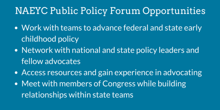 NAEYC Public Policy Forum Team Arizona
