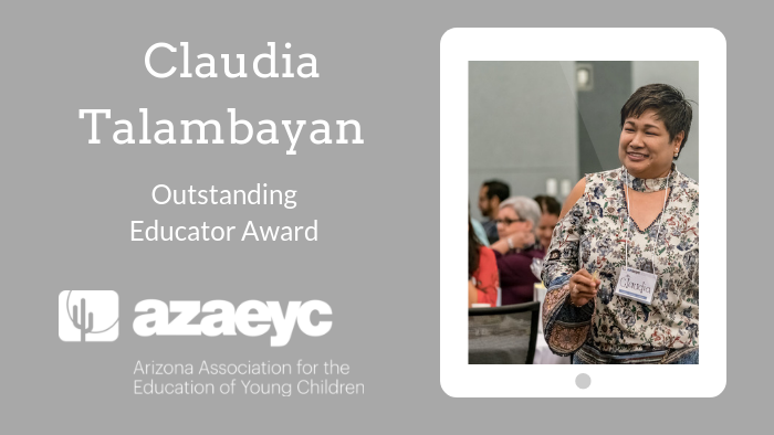 Read more about the article Claudia Talambayan receives Outstanding Educator Award